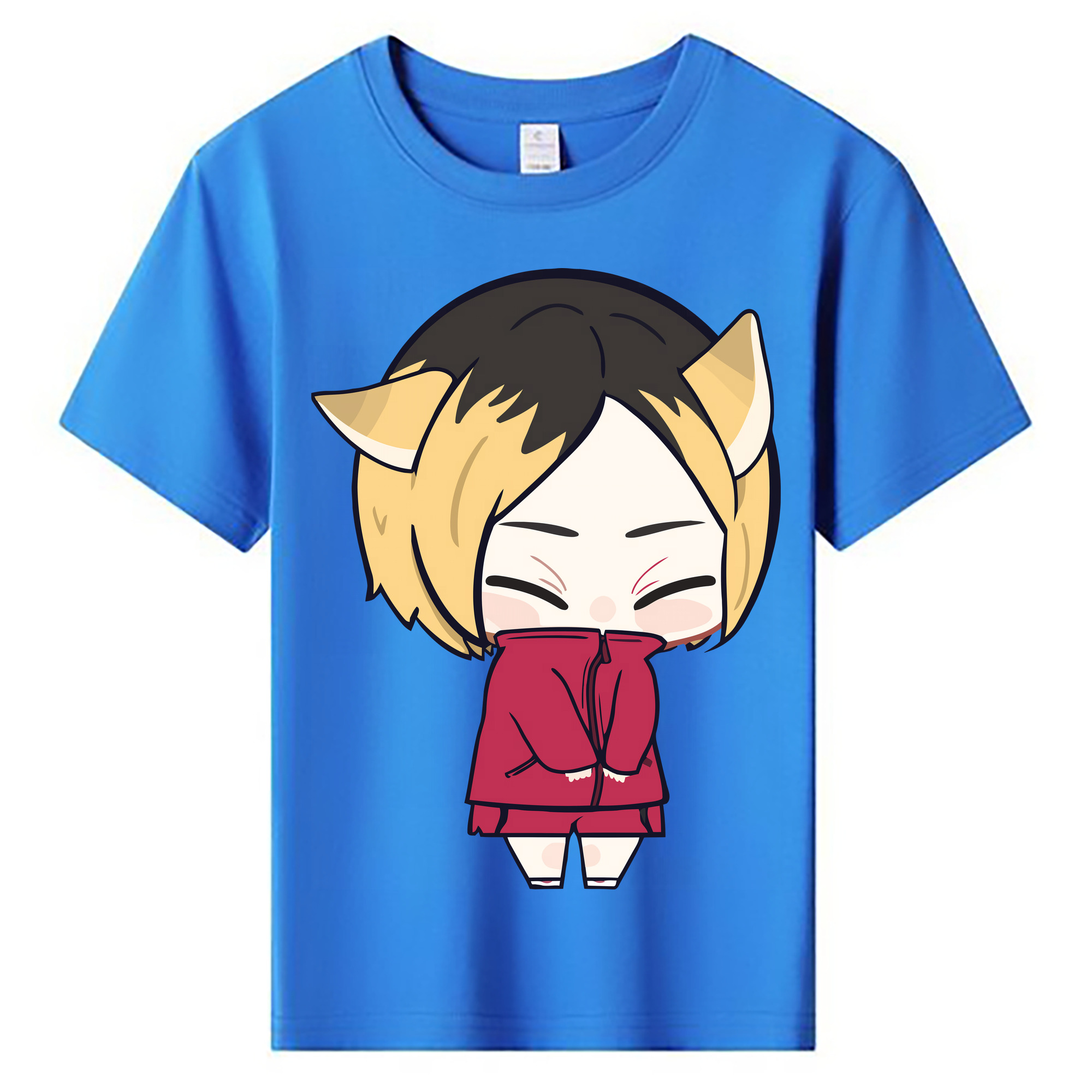 （画像用） ハイキュー!! Haikyu!! 綿100％キッズTシャツ（フロントプリント）